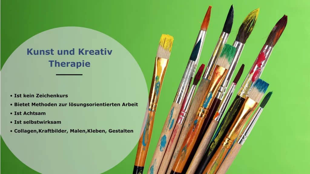 Inhalte der Kunst und Kreativ Therapie